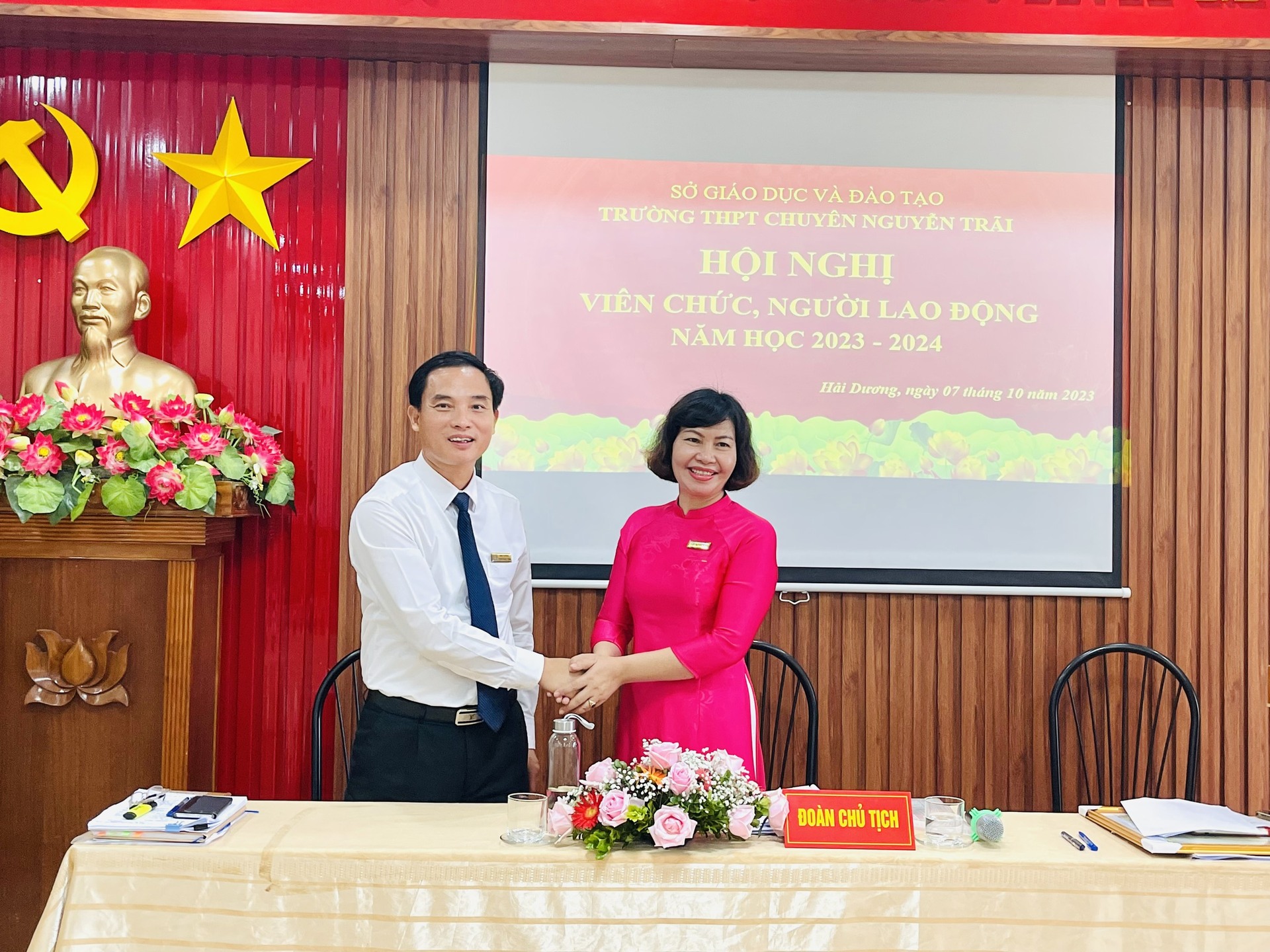Hội nghị viên chức và người lao động năm học 2023-2024